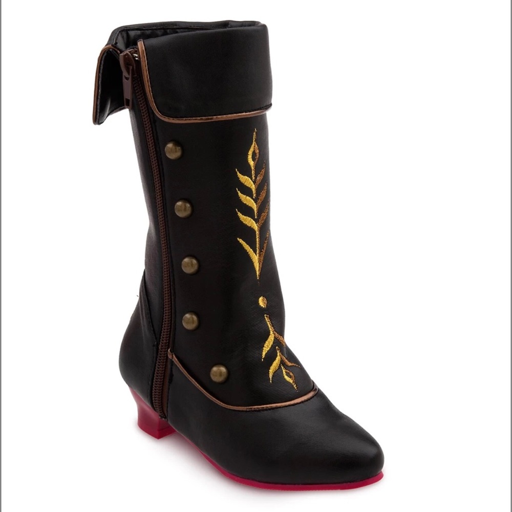 Frozen Anna boots size 7/8 - fits like 5/6